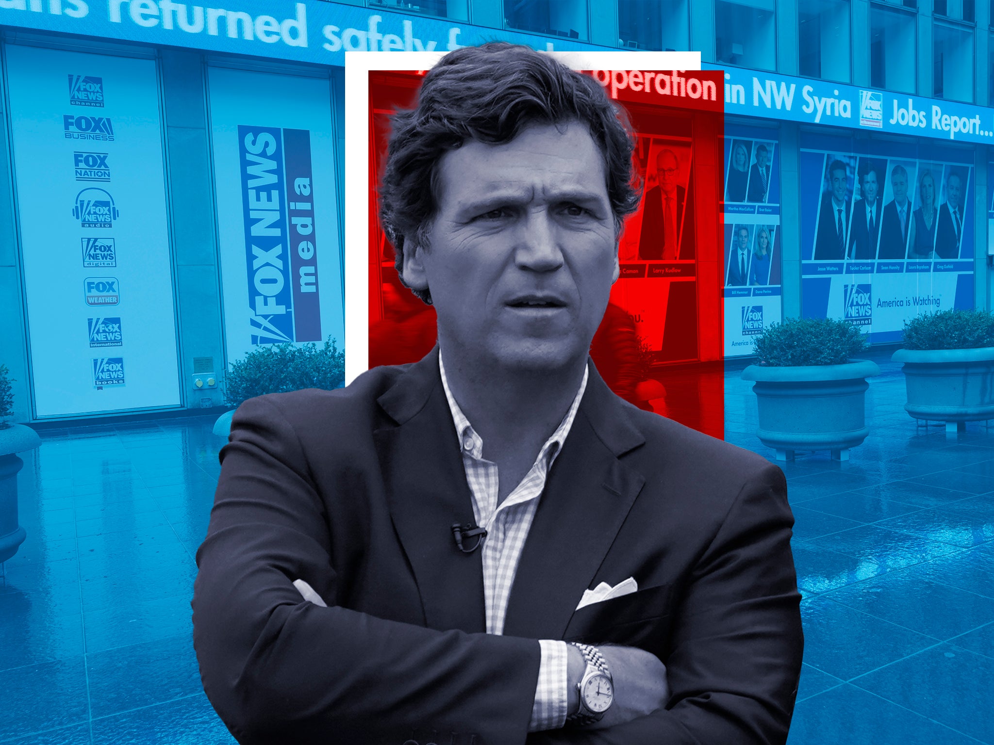 Tucker Carlson S Private Messages And A Damaging Lawsuit Spark Crisis   Tucker Carlson Comp 